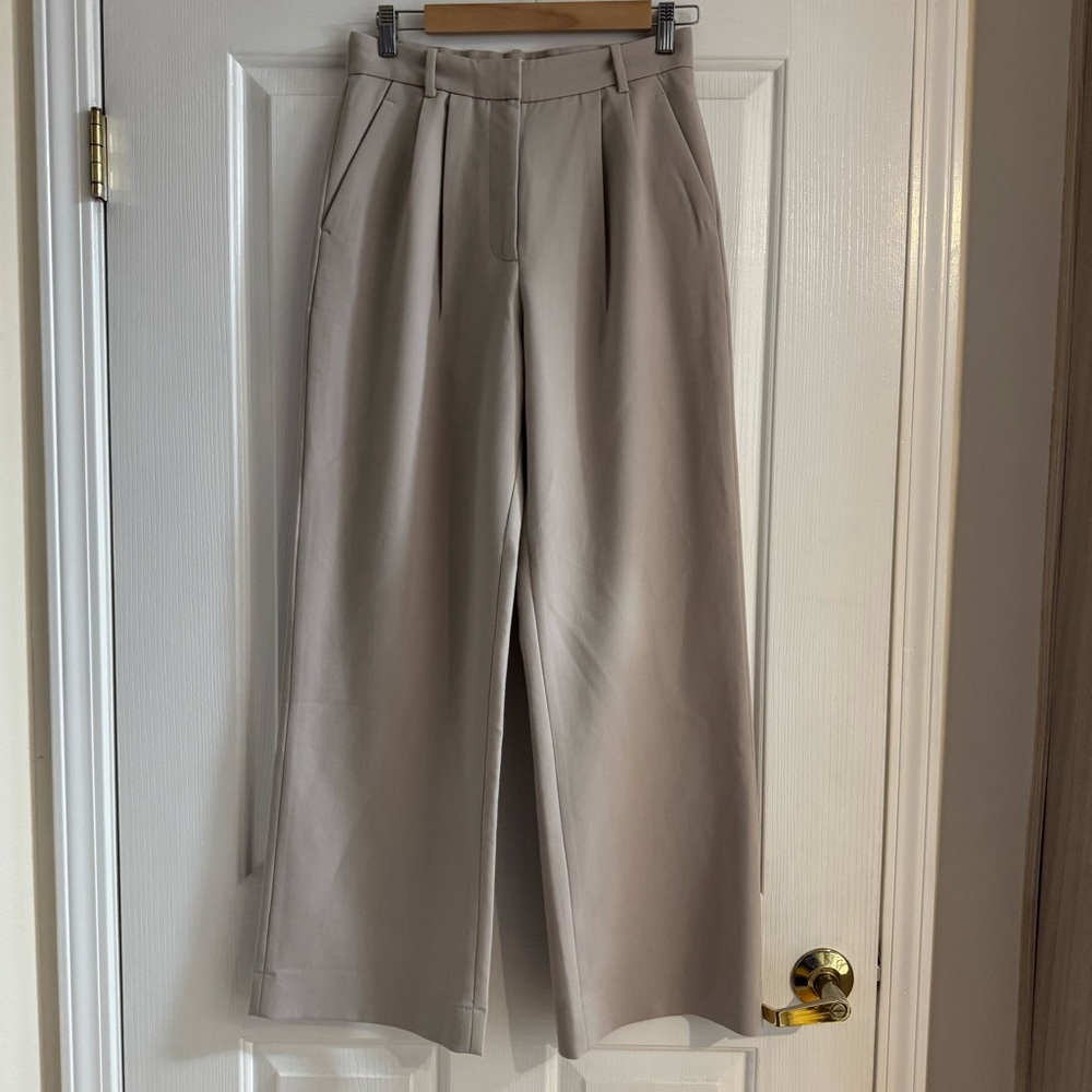Abercrombie & Fitch Sloane Trousers Pants in Beige Tan Size 28 6